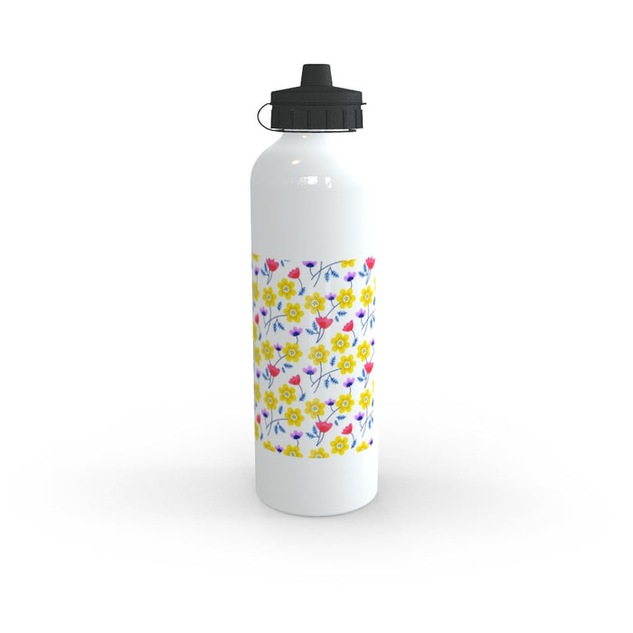 Sports Bottles - Yellow Flowers - printonitshop