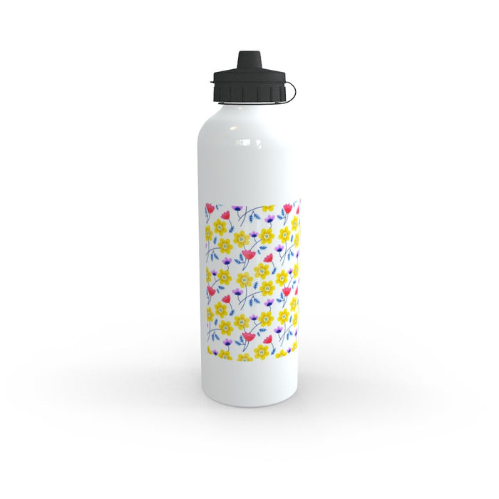 Sports Bottles - Yellow Flowers - printonitshop