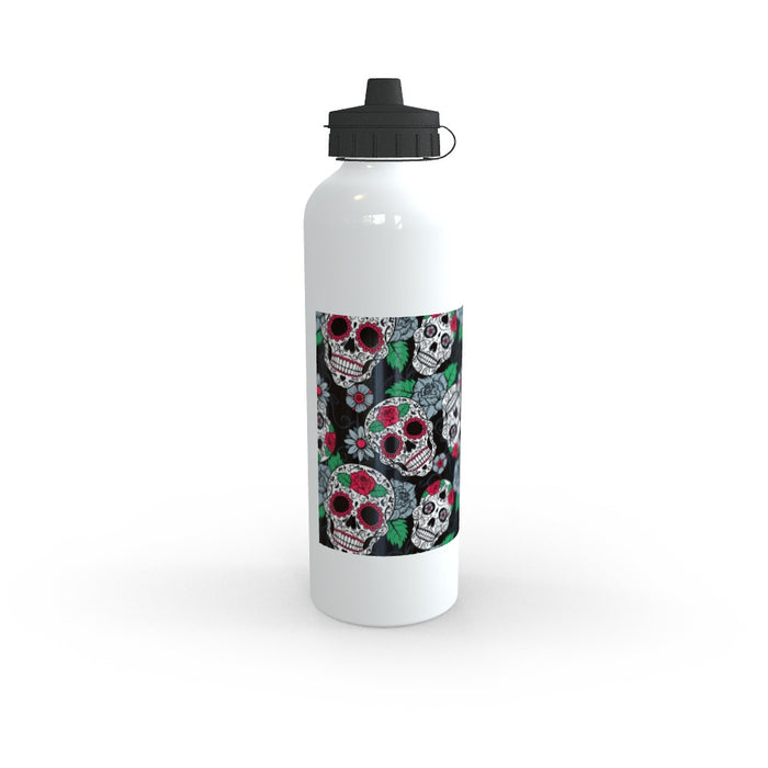 Sports Bottles - Skulls and Roses - printonitshop