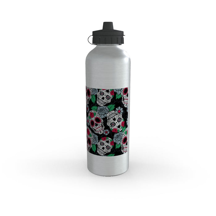 Sports Bottles - Skulls and Roses - printonitshop