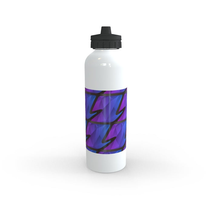 Sports Bottles - Abstract Waves Blue/Purple - printonitshop