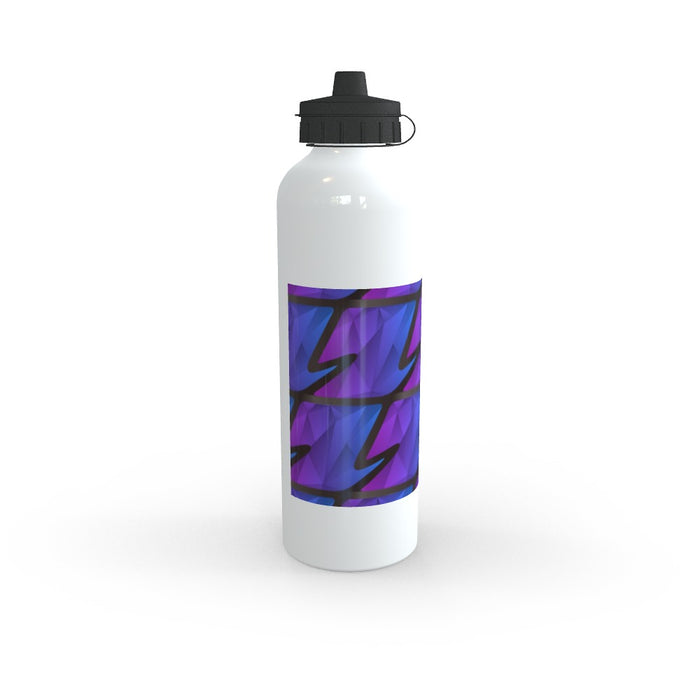 Sports Bottles - Abstract Waves Blue/Purple - printonitshop