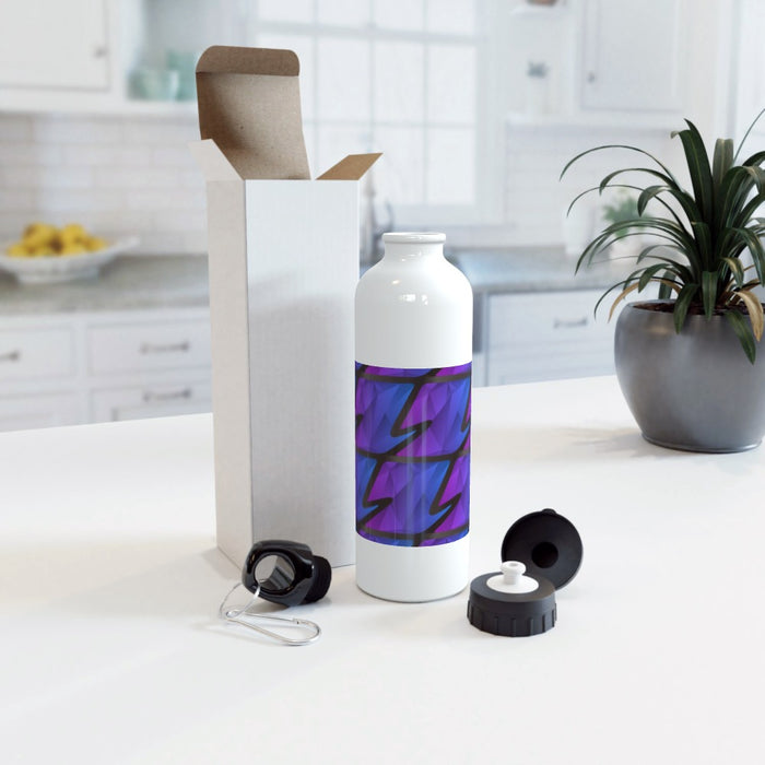 Sports Bottles - Abstract Waves Blue/Purple - printonitshop