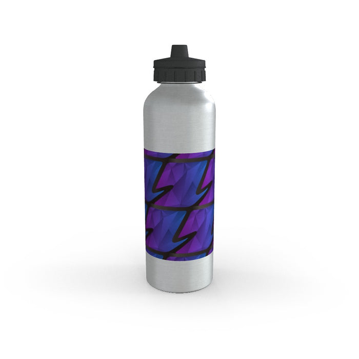 Sports Bottles - Abstract Waves Blue/Purple - printonitshop