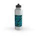 Sports Bottles - Abstract Waves Green/Blue - printonitshop