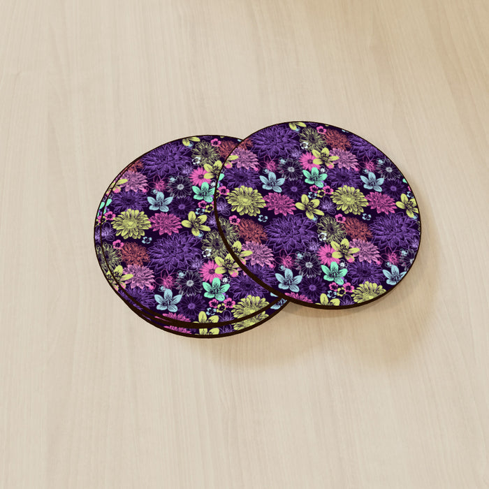 Coasters - Flowers - printonitshop