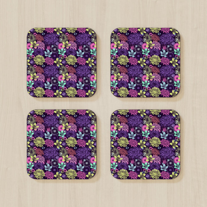 Coasters - Flowers - printonitshop