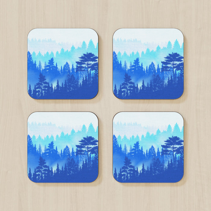 Coasters - Forrest Blue - printonitshop