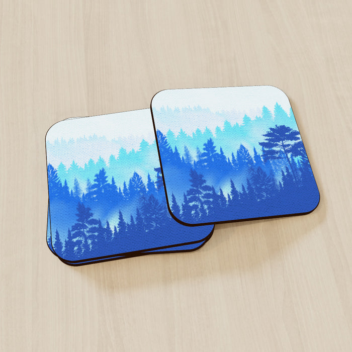 Coasters - Forrest Blue - printonitshop