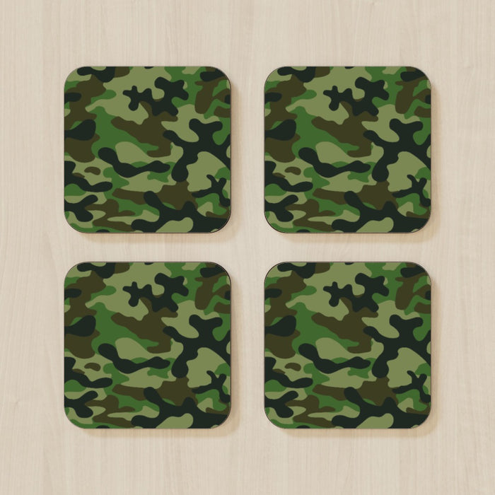 Coasters - Camo Green - printonitshop