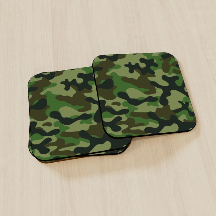 Coasters - Camo Green - printonitshop