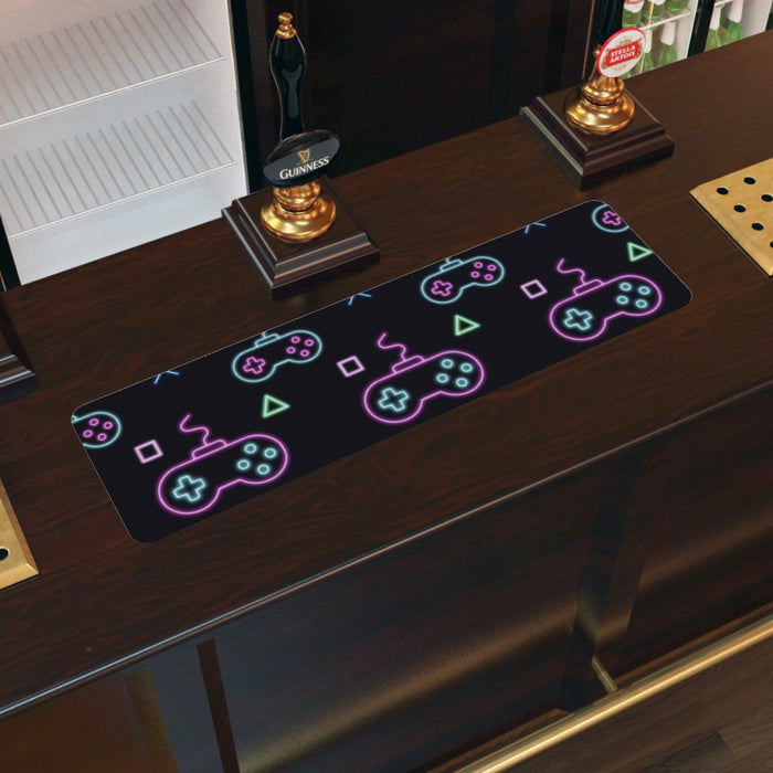 Bar Runners - Neon Gaming Black - printonitshop