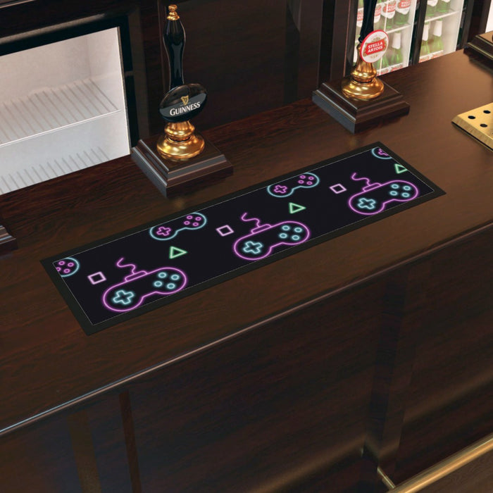 Bar Runners - Neon Gaming Black - printonitshop