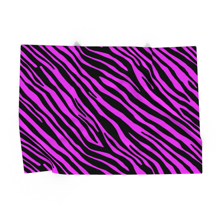 Pet Blankets - Pink Zebra - printonitshop