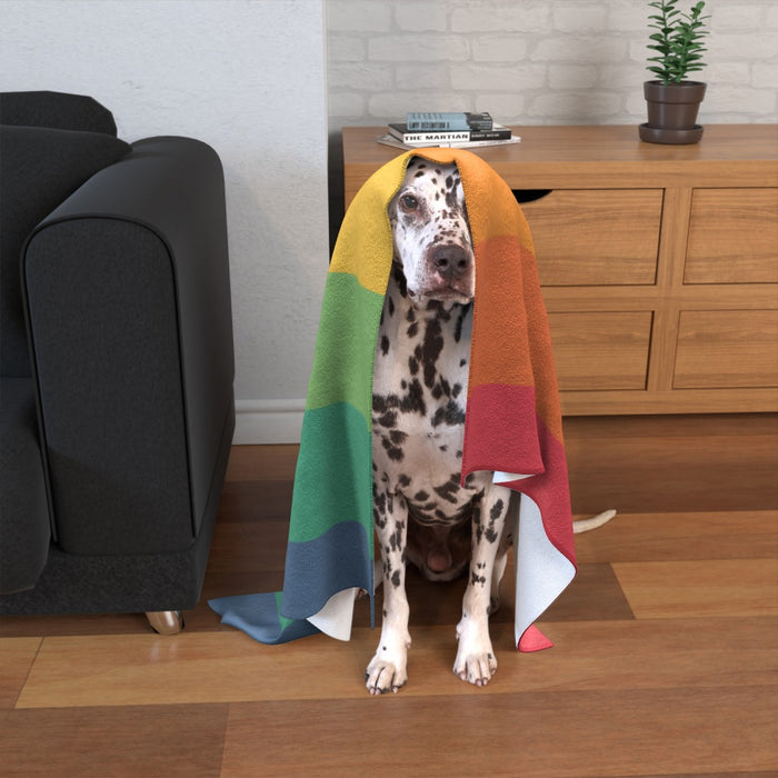 Pet Blankets - Rainbow - printonitshop