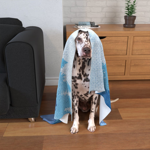 Pet Blankets - Forrest Blue - printonitshop