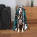 Pet Blankets - Blue Crosshatch - printonitshop