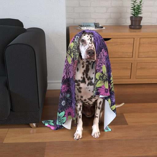 Pet Blankets - Flowers - printonitshop