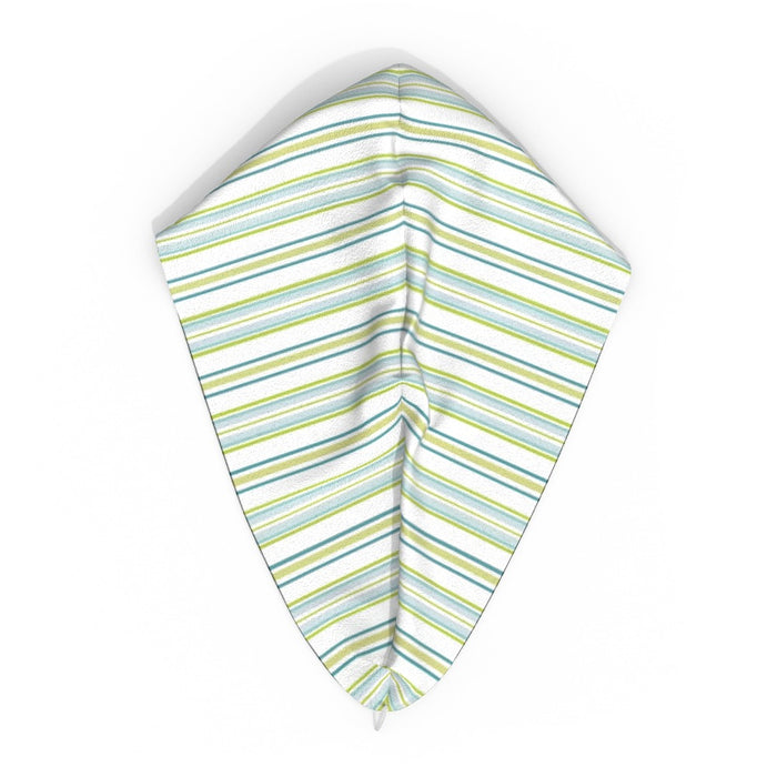 Head Towel - Green Lines - printonitshop