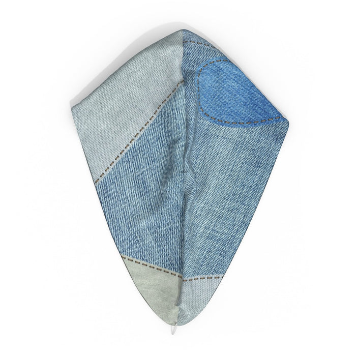 Head Towel - Denim Heart - printonitshop