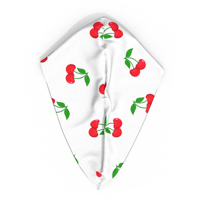 Head Towel - White Cherries - printonitshop