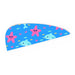 Head Towel - Dolphin and Starfish Blue - printonitshop