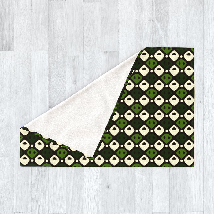 Blanket - Abstract Green - printonitshop