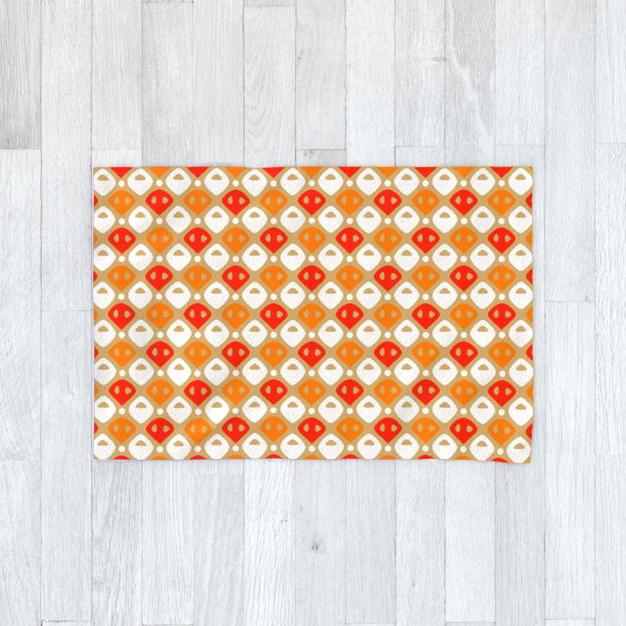 Blanket - Abstract Orange - printonitshop