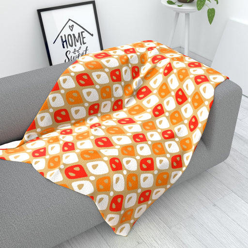 Blanket - Abstract Orange - printonitshop