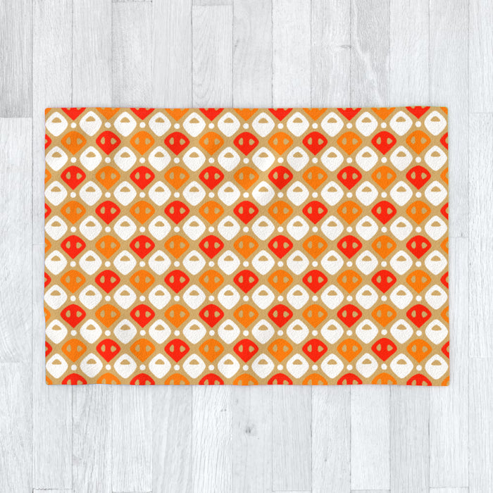 Blanket - Abstract Orange - printonitshop