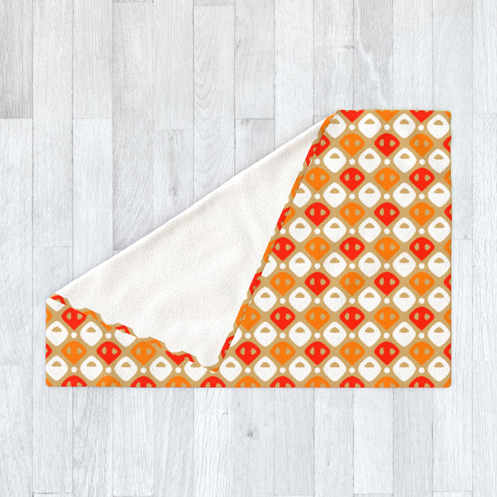 Blanket - Abstract Orange - printonitshop