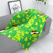 Blanket - Bees On Green - printonitshop