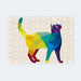 Jigsaw - Geometric Cat - printonitshop