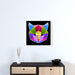 Wall Canvas - Geometric Cat face - printonitshop