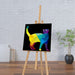 Wall Canvas - Geometric Cat - printonitshop