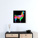 Wall Canvas - Geometric Lama - printonitshop