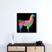 Wall Canvas - Geometric Lama - printonitshop