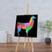 Wall Canvas - Geometric Lama - printonitshop