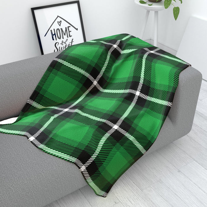 Blanket - Fabric Texture Green - printonitshop