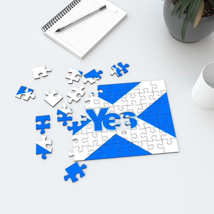 Jigsaw - Scotland Yes - printonitshop