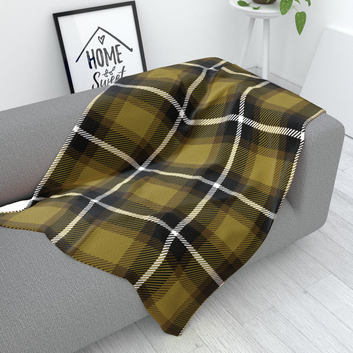 Blanket - Fabric Texture Yellow - printonitshop