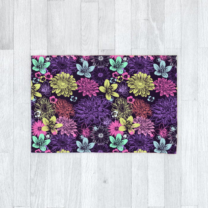 Blanket - Flowers - printonitshop