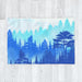 Blanket - Forrest Blue - printonitshop