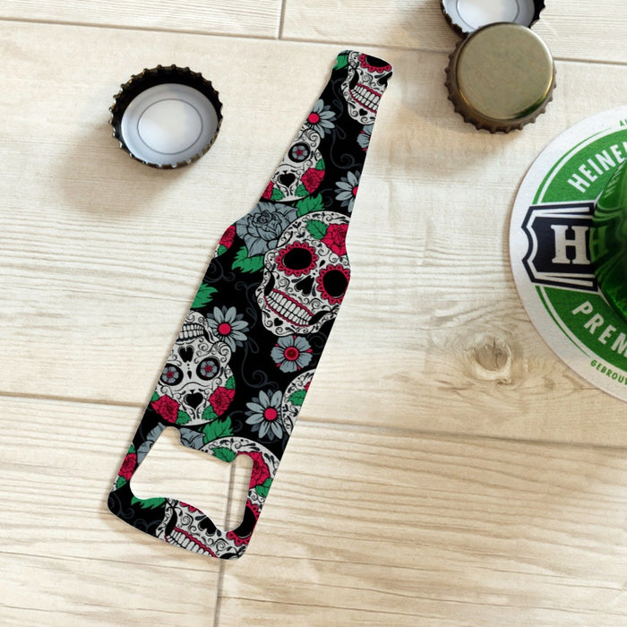 Bottle Openers - Skulls and Roses - printonitshop