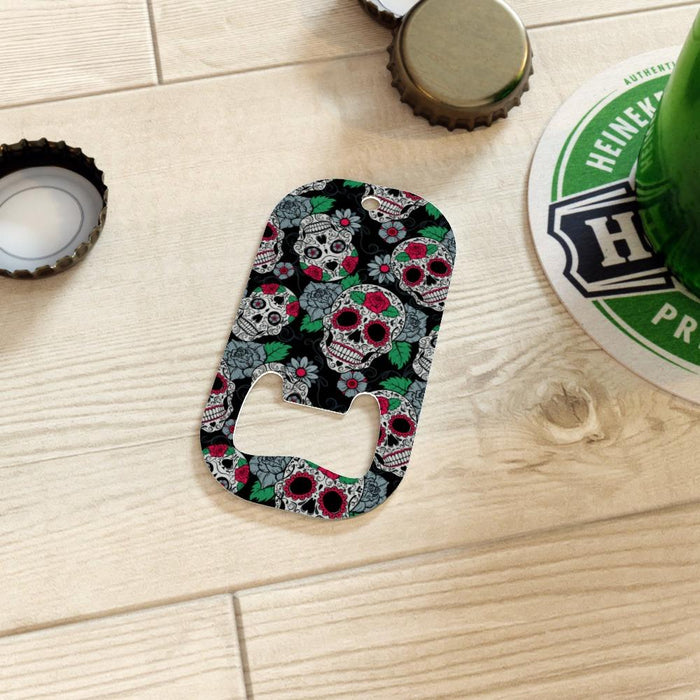 Bottle Openers - Skulls and Roses - printonitshop