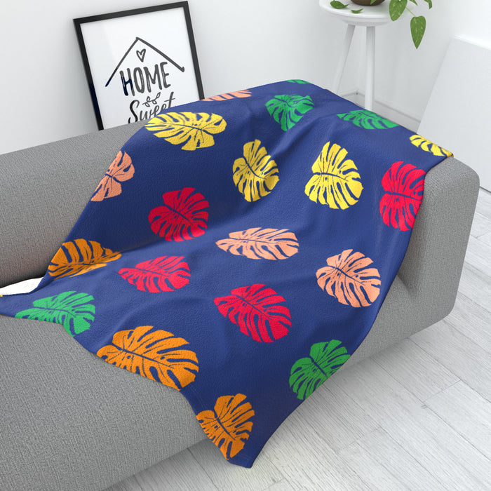 Blanket - Leaves - printonitshop