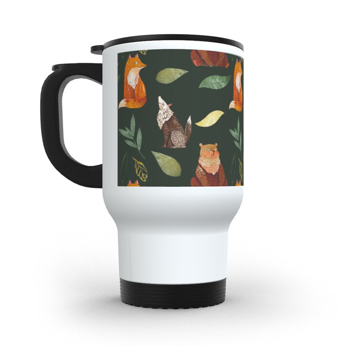 Travel Mug - Bear.Wolf.Fox - printonitshop