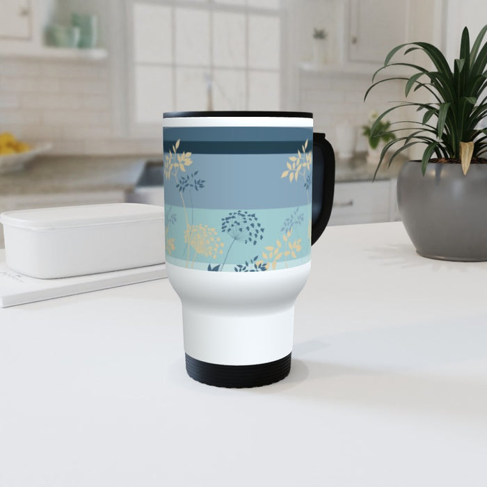 Travel Mug - Delicate Flowers - printonitshop