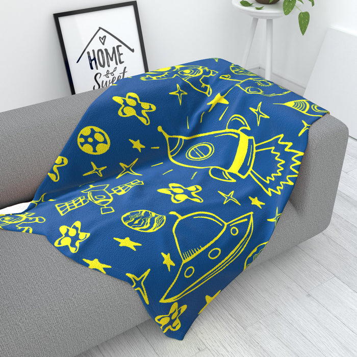 Blanket - Space Blue - printonitshop