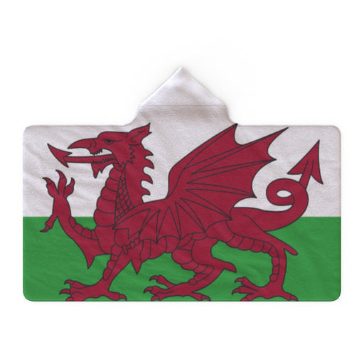 Hooded Blanket - Wales - printonitshop